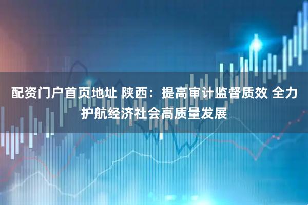 配资门户首页地址 陕西：提高审计监督质效 全力护航经济社会高质量发展